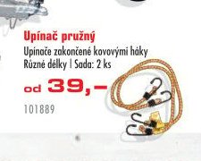 Upínač pružný