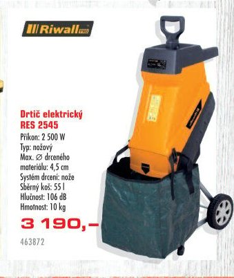 Drtič elektrický RES 2545