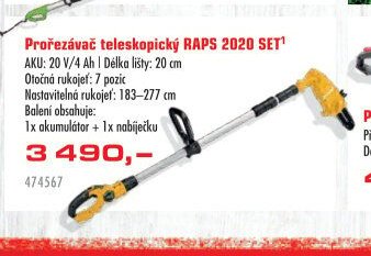 Prořezávač teleskopický RAPS 2020 SET