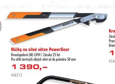 Nůžky na silné větve PowerGear