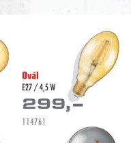VINTAGE 1906 LED ŽÁROVKA Ovál