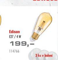 VINTAGE 1906 LED ŽÁROVKA Edison