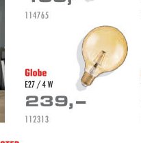 VINTAGE 1906 LED ŽÁROVKA Globe