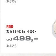 ROB 20 W | 1 400 lm | 4 000 K