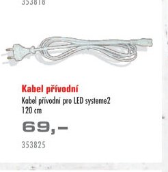 Kabel přívodní