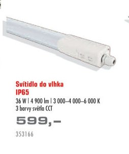 Svítidlo do vlhka IP65
