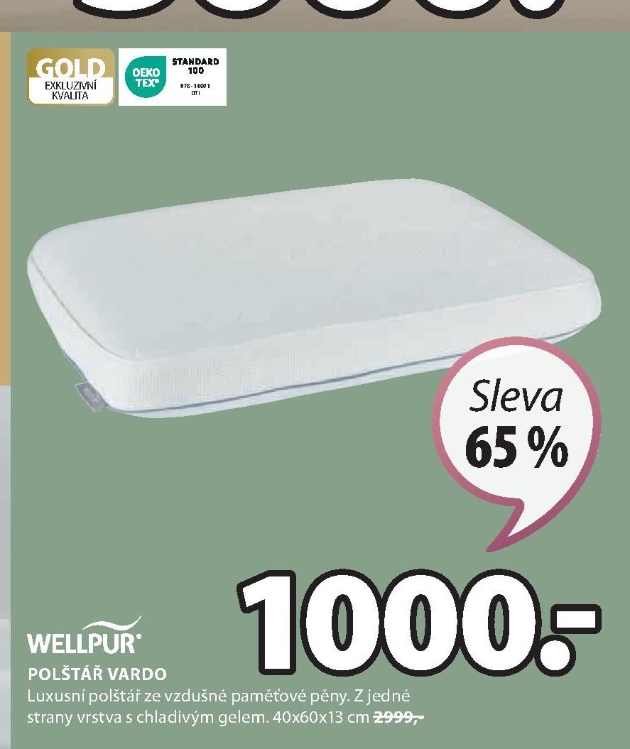 WELLPUR POLŠTÁŘ VARDO