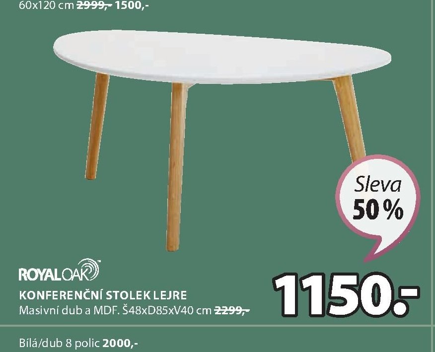 Konferenční stolek Lejre