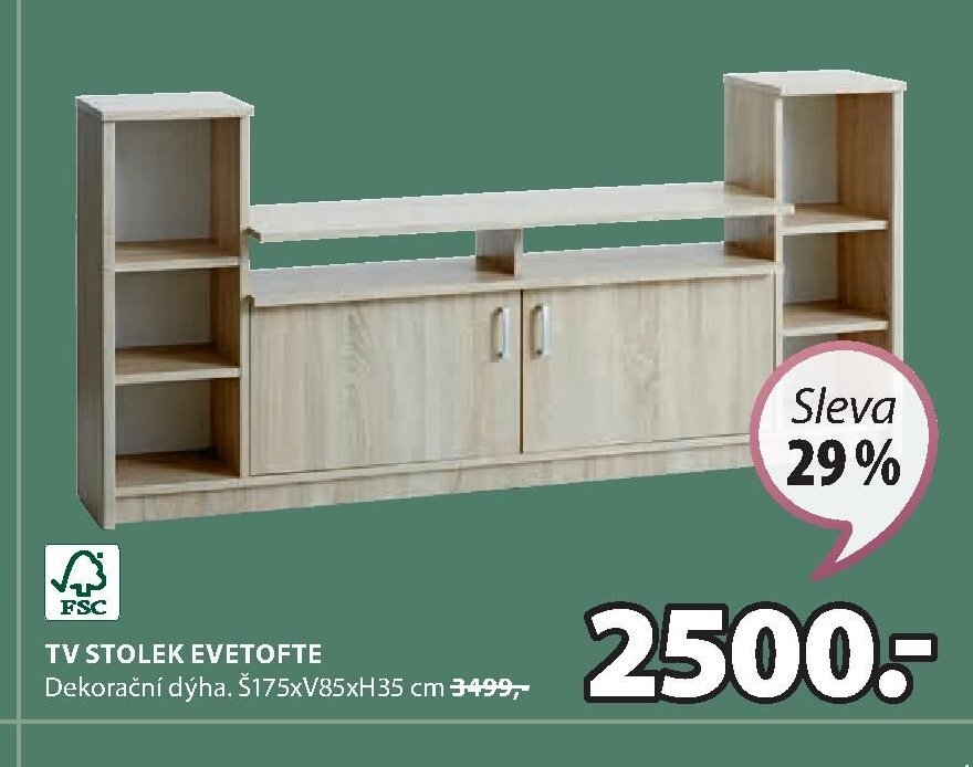 TV stolek Evetofte