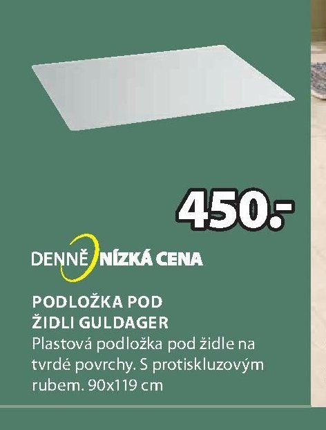 PODLOŽKA POD ŽIDLI GULDAGER
