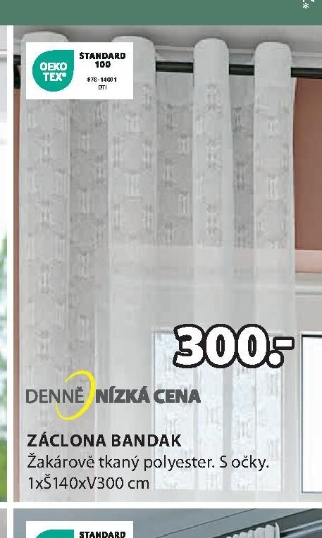 ZÁCLONA BANDAK