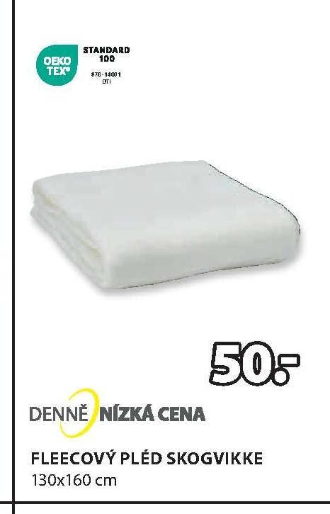FLEECOVÝ PLÉD SKOGVIKKE