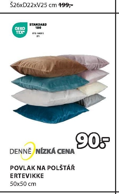 POVLAK NA POLŠTÁŘ ERTEVIKKE