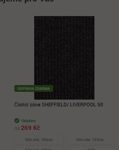 Čistící zóna SHEFFIELD/ LIVERPOOL 50