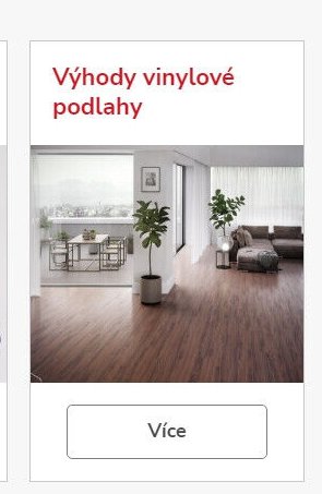Výhody vinylové podlahy