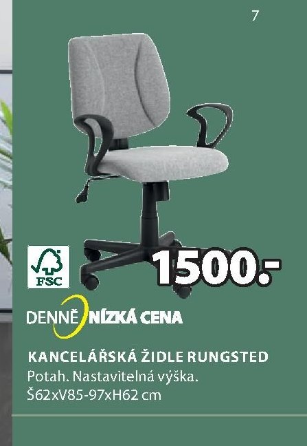 Kancelářská židle RUNGSTED