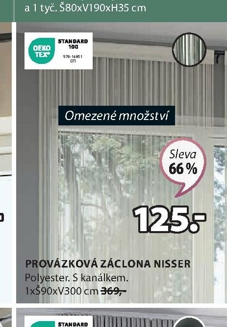 PROVÁZKOVÁ ZÁCLONA NISSER