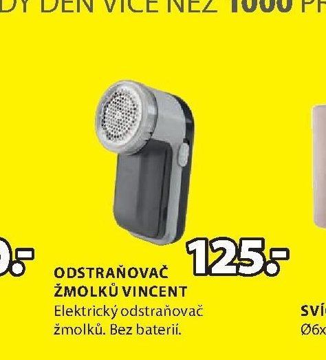Odstraňovač žmolků VINCENT