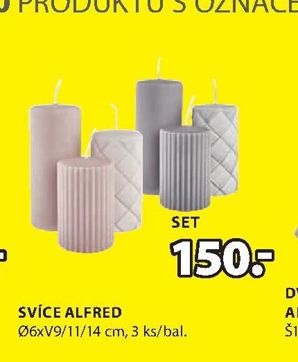 Svíce ALFRED
