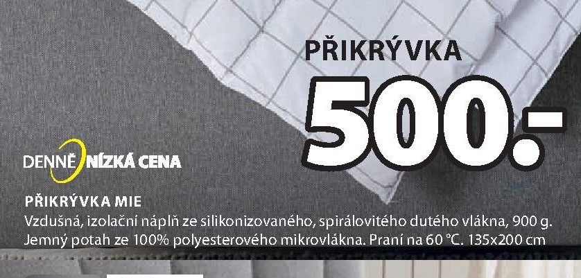 PŘIKRÝVKA MIE