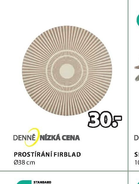 PROSTÍRÁNÍ FIRBLAD