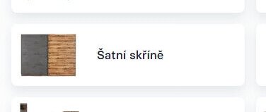 Šatní skříně