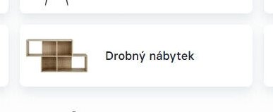 Drobný nábytek