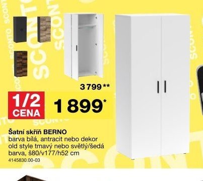 Šatní skříň BERNO