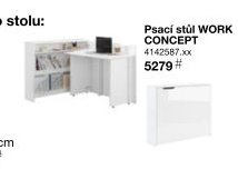 Psací stůl WORK CONCEPT