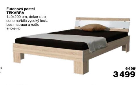 Futonová postel TEKARRA