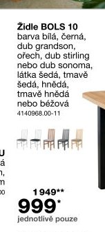 Židle BOLS 10
