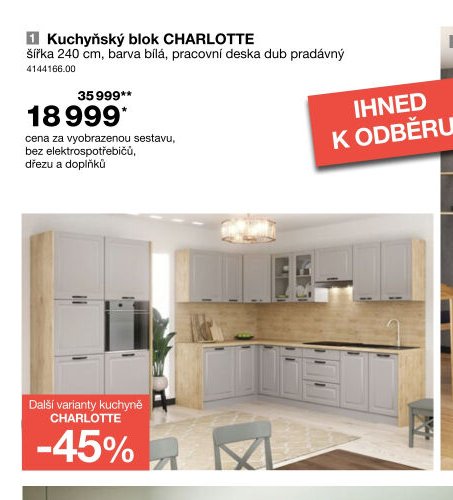 Kuchyňský blok CHARLOTTE