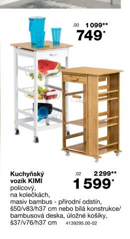 Kuchyňský vozík KIMI