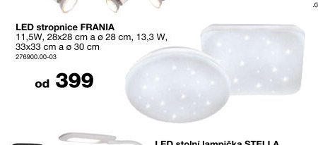 LED stropnice FRANIA
