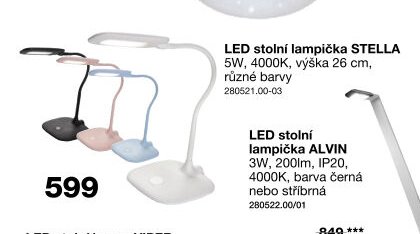 LED stolní lampička STELLA