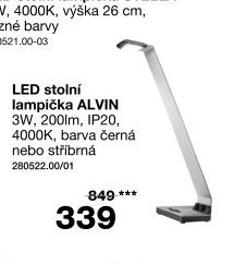 LED stolní lampička ALVIN