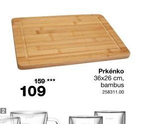 Prkénko 36x26 cm, bambus
