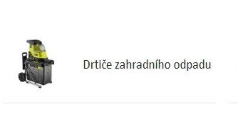 Drtiče zahradního odpadu