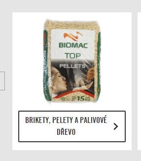 Brikety, pelety a palivové dřevo