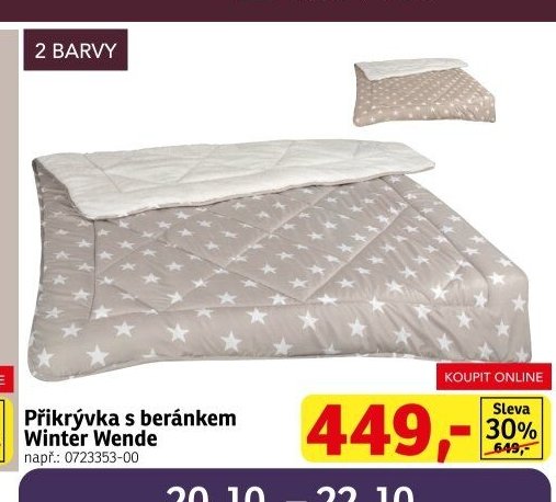 Přikrývka s beránkem Winter Wende