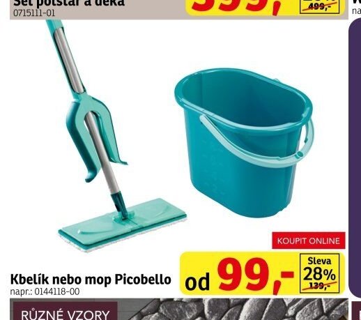 Kbelík nebo mop Picobello