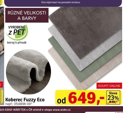 Koberec Fuzzy Eco