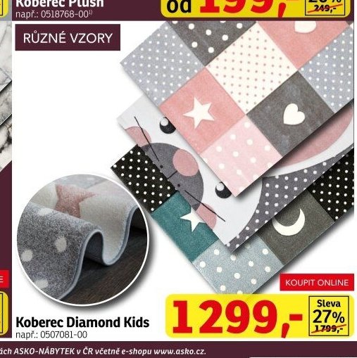 Koberec Diamond Kids