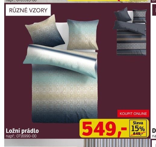 Ložní prádlo