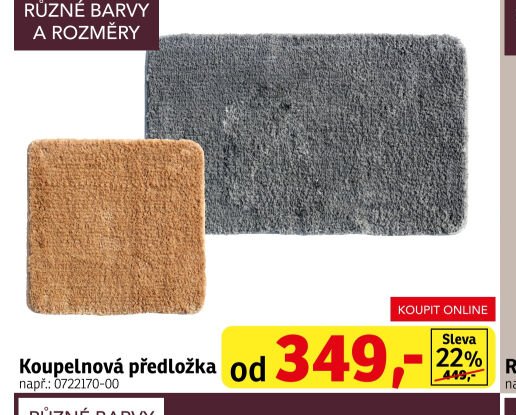 Koupelnová předložka