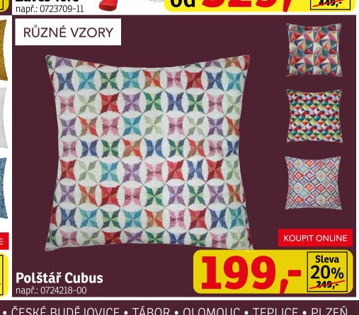 Polštář Cubus