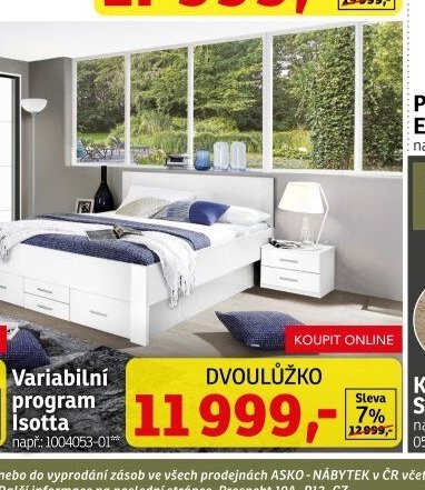 Variabilní program Isotta (Dvoulůžko)
