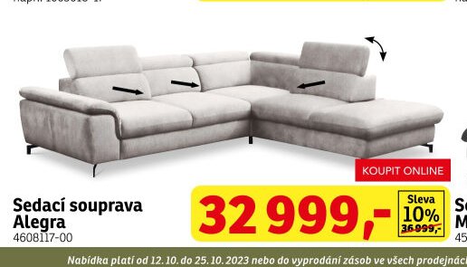 Sedací souprava Alegra