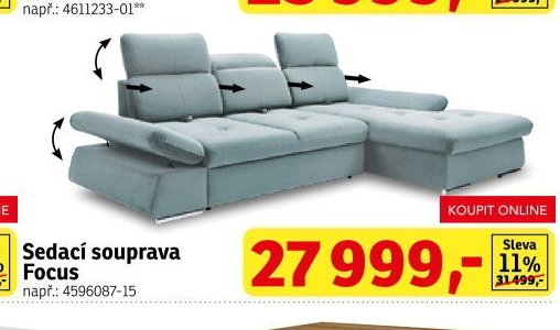 Sedací souprava Focus