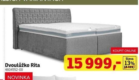 Dvoulůžko Rita